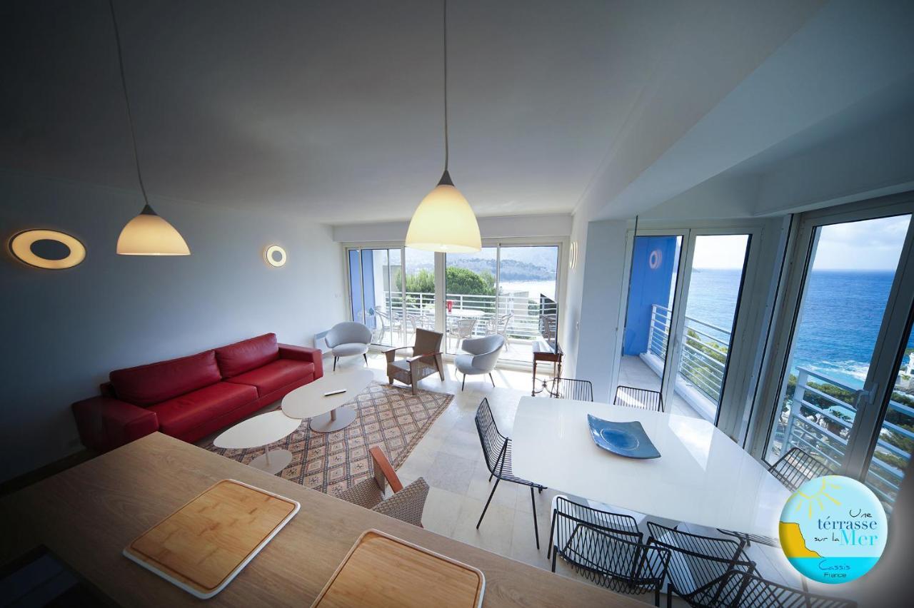 Une Terrasse Sur La Mer 3 Pers 2 Chambres Vue Mer Cassis Eksteriør billede