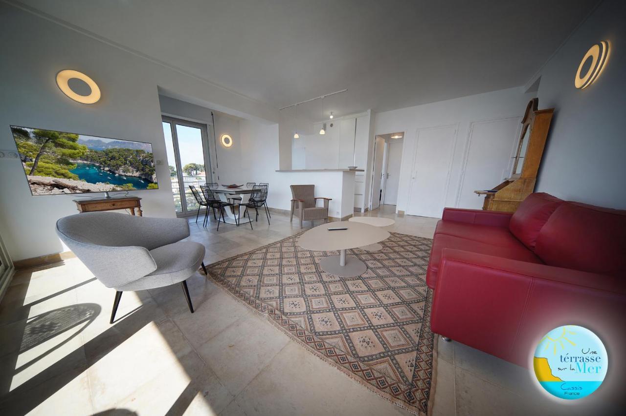 Une Terrasse Sur La Mer 3 Pers 2 Chambres Vue Mer Cassis Eksteriør billede