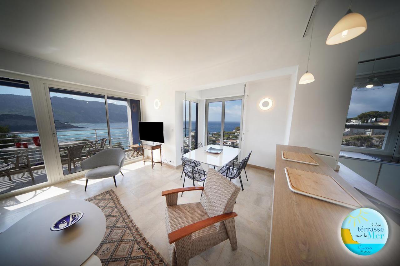 Une Terrasse Sur La Mer 3 Pers 2 Chambres Vue Mer Cassis Eksteriør billede